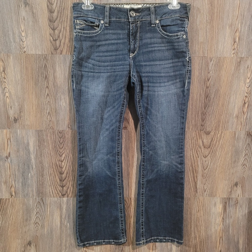 Ariat Perfect Rise Lexie Bootcut Jeans Sz 31S x 29 Missouri Wash Western Cowgirl